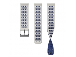 Pasek silikonowy Arctic Gray Athletic 9 do zegarka Suunto S+M 22 mm