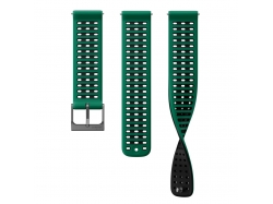 Pasek silikonowy Pine Green Athletic 9 do zegarka Suunto S+M 22 mm