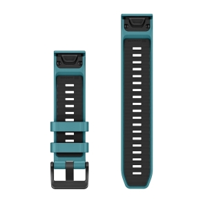 Pasek silikonowy Turquoise QuickFit 22 mm - zestaw nurkowy 2