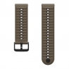 Pasek silikonowy Brown Coros Nomad 24 mm