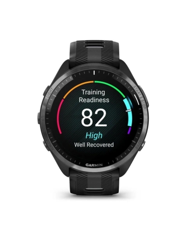 Garmin Forerunner 965 Czarny z szarym paskiem