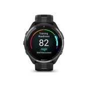 Garmin Forerunner 965 Czarny z szarym paskiem