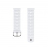 Pasek silikonowy biały Quick Release do Coros Apex 4 42mm 22 mm