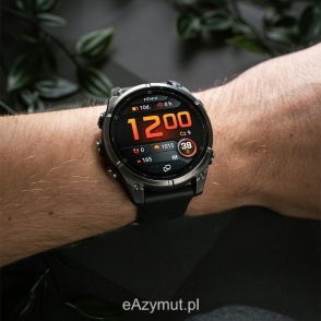 Fenix 8 Pro 47 mm AMOLED Sapphire Titanium z czarno-szarym paskiem 2