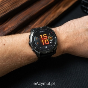 Fenix 8 Pro 51 mm AMOLED Sapphire Carbon Grey DLC z czarno-szarym paskiem 2