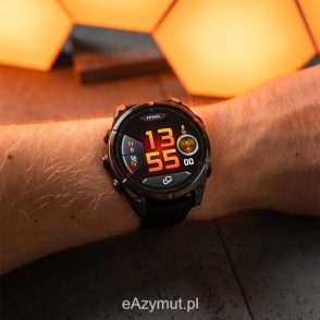 Fenix 8 Pro 47 mm AMOLED Sapphire Carbon Grey DLC Titanium z czarno-szarym paskiem 2