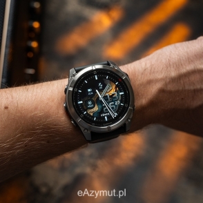 Fenix 8 Pro 51 mm AMOLED Sapphire Tytanowy z czarno-szarym paskiem 2