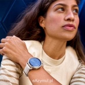 Venu 4 41 mm Lunar gold z paskiem silikonowym w kolorze Bone oraz paskiem skórzanym w kolorze Light Sand 2