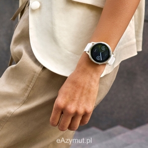 Venu 4 41 mm Lunar Gold z paskiem silikonowym w kolorze Bone 2