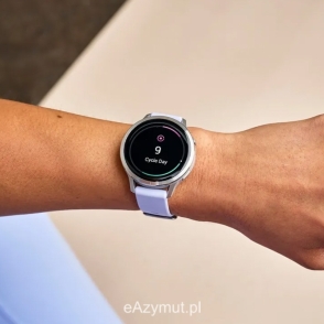 Venu 4 41 mm Silver z paskiem silikonowym w kolorze Periwinkle 2