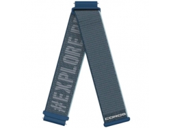 Pasek nylonowy niebieski QuickRelease do Coros Pace 2 Apex 2 20mm