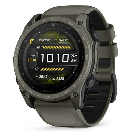 Tactix 8 51 mm AMOLED Olive Drab z powłoką Cerakote z PL TOPO 2025.3