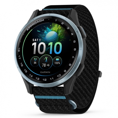 Approach J1 Aluminiowa ramka w kolorze Cloud Blue z paskiem ComfortFit w kolorze Black/Azure