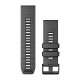 Pasek silikonowy szary QuickFit 26 mm