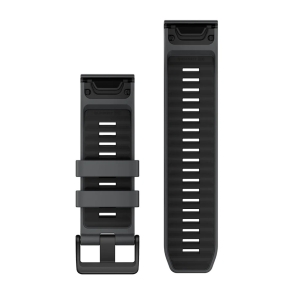 Pasek silikonowy szary QuickFit 26 mm 2