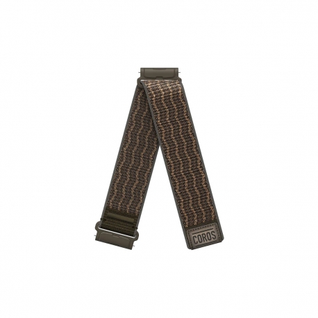 Pasek nylonowy Brown Coros Nomad 24 mm