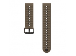 Pasek silikonowy Brown Long Coros Nomad 24 mm