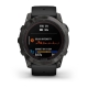 Fenix 7X Pro Sapphire Solar Carbon Gray DLC Titanium z czarnym paskiem