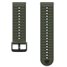 Pasek silikonowy Green Coros Nomad 24 mm