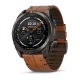 D2 Mach 2 Pro - 51 mm Carbon Gray DLC Titanium ze skórzanym paskiem