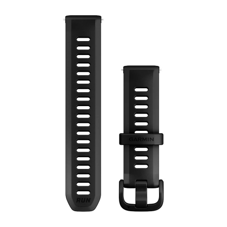 Pasek silikonowy czarny QuickRelease 20 mm