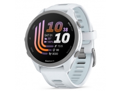 Forerunner 170 Black z paskiem w kolorze Whitestone/Cloud Blue