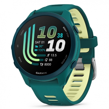 Forerunner 170 Music Teal Green z paskiem w kolorze Teal Green/Citron