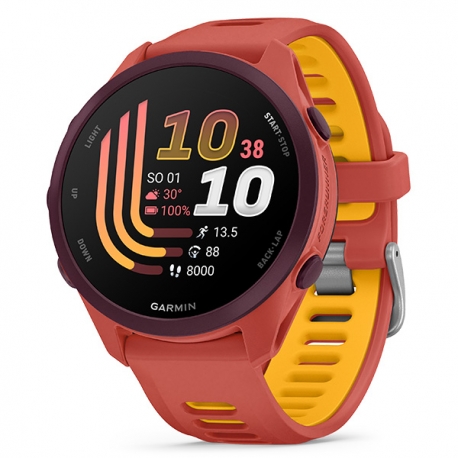 Forerunner 170 Music Red Pink z paskiem w kolorze Red Pink/Mango