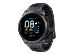 Coros Pace 4 Black Crystal z silikonowym paskiem