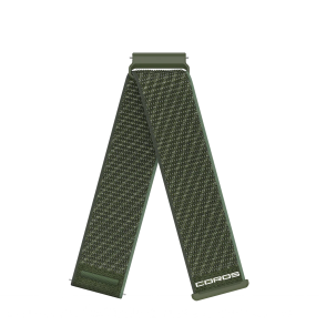 Pasek nylonowy zielony Quick Release do Coros Apex 4 46mm 24 mm