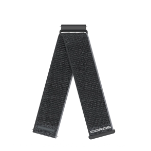 Pasek nylonowy czarny Quick Release do Coros Apex 4 46mm 24 mm