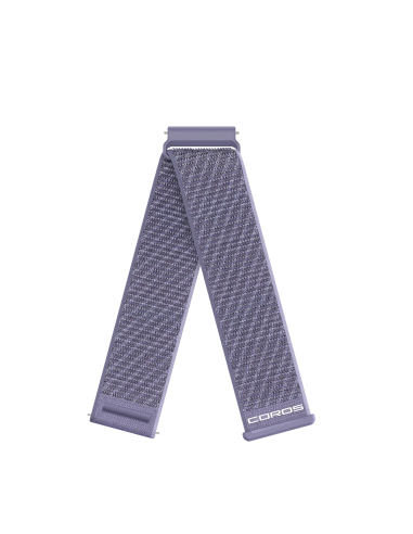 Pasek nylonowy fioletowy Quick Release do Coros Apex 4 42mm 22 mm