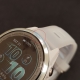 Forerunner 570 42 mm Aluminiowy w kolorze Cloud Blue z półprzezroczystym paskiem w kolorze Whitestone/Cloud Blue