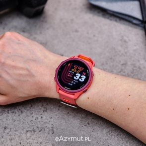 Forerunner 170 Music Red Pink z paskiem w kolorze Red Pink/Mango 2