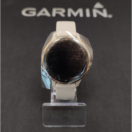 Venu 3S Bezel ze stali nierdzewnej w kolorze soft gold z kopertą w kolorze french gray i silikonowym paskiem