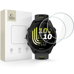 Szkło hartowane Tech-Protect Glass Fit+ 2-Pack Garmin Forerunner 70 / 170