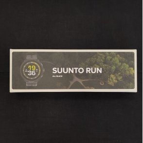Suunto Run All Black z silikonowym paskiem