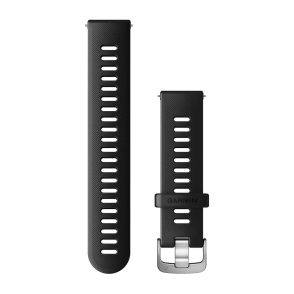 Pasek silikonowy czarny QuickRelease 20 mm