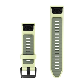 Pasek silikonowy żółty QuickFit 20 mm 2