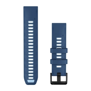 Pasek silikonowy niebieski QuickFit 22 mm