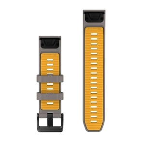Pasek silikonowy szary QuickFit 22 mm 2