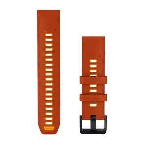 Pasek silikonowy czerwony QuickFit 20 mm