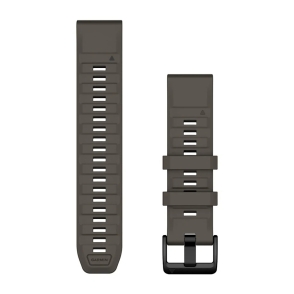 Pasek silikonowy brązowy QuickFit 22 mm
