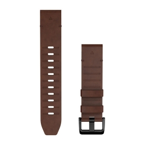 Pasek skórzany brązowy QuickFit 22 mm