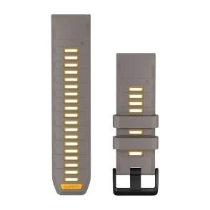 Pasek silikonowy szary QuickFit 26 mm
