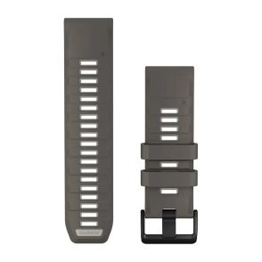 Pasek silikonowy szary QuickFit 26 mm