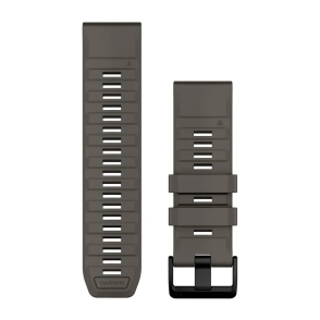 Pasek silikonowy szary QuickFit 26 mm