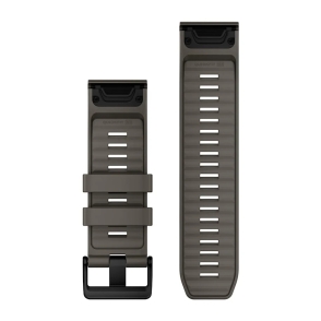 Pasek silikonowy szary QuickFit 26 mm 2