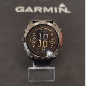 Fenix 8 51 mm AMOLED Slate gray z czarnym paskiem 2