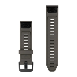 Pasek silikonowy szary QuickFit 20 mm 2